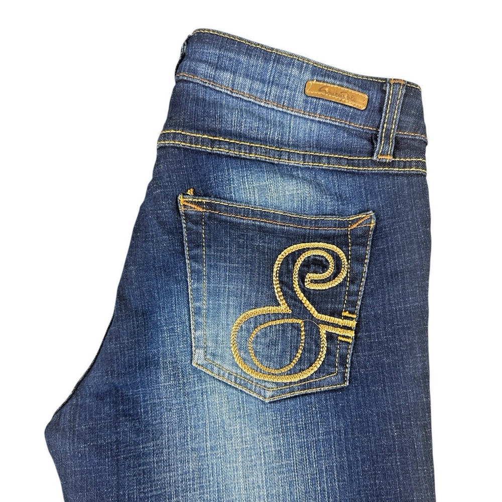 Southpole Youth Distressed Straight Leg Embroided Logo 28x23 Size‎ 5